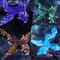 LET'S RESIN Gemstone Dragon Resin Mold, Crystal Winged Dragon Epoxy Resin Molds Silicone, 3D Flying Dragon Toy Silicone Molds for Epoxy Resin, Home Decor, Gifts